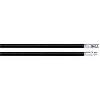 RUNPOSTICKS Schwarz (mittel) - 2 x 1 m von RUNPOTEC