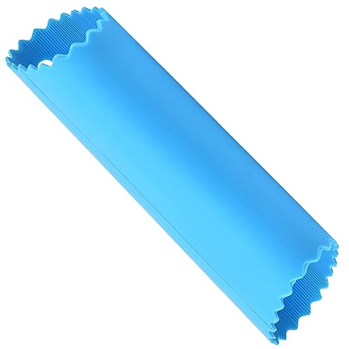 1 Stück Knoblauchschäler,Knoblauch Schäler,knoblauchrolle,Knoblauchschäler Silikon,Knoblauchschäler Rolle,Knoblauchroller,Silikonmaterial,13×3.5cm (Blau) von RUOJLING