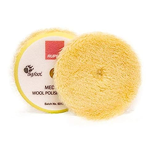Rupes RU-9.BW150M/2 Gele wolpads medium ø 130/145mm (2st) von RUPES