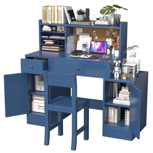 RUPOLX Schreibtisch Blau-70srB8-GM-40 von RUPOLX