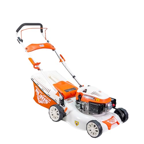 Ruris Thermo-Rasenmäher RX200S, 2,7 PS, 42 cm, Beutel 45 l, 3-in-1: Sammeln, Auswurf hinten, Mulchen, Chassis Stahl, Höhe verstellbar 25-75 mm Ruris Thermo-Rasenmäher RX200S, 2,7 PS, 42 cm, Beutel 45 l, 3-in-1: Sammeln, Auswurf hinten, Mulchen, Chassis Stahl, Höhe verstellbar 25-75 mm von RURIS POWER FOR NATURE