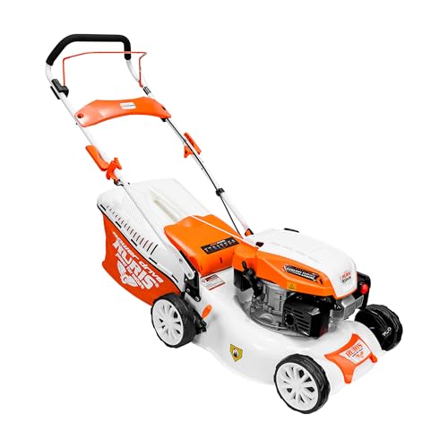 Ruris Thermo-Rasenmäher RX221S, 3,5 PS, 42 cm, Beutel 45 l, 3-in-1: Sammeln, Auswurf hinten, Mulchen, Chassis Stahl, Schnitthöhe 25-75 mm Ruris Thermo-Rasenmäher RX221S, 3,5 PS, 42 cm, Beutel 45 l, 3-in-1: Sammeln, Auswurf hinten, Mulchen, Chassis Stahl, Schnitthöhe 25-75 mm von RURIS POWER FOR NATURE