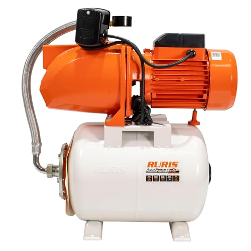 Ruris Überdruckgerät Aquapower 4010S, 1800 W, Behälter 24 l, maximale Tiefe 9 m, Höhe max. 70 m von RURIS POWER FOR NATURE