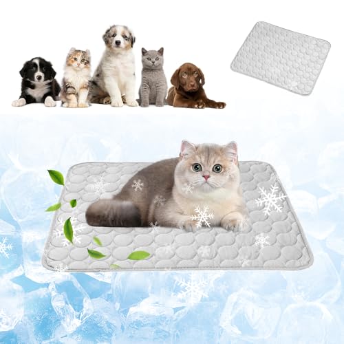 Kühlmatte für Hunde Katzen, Selbstkühlende Matte Katze,Hundekühlmatte Selbstkühlend,Kühldecke für Katzen Summer Pet Ice Pad,Die Innovative Kühlmatte Atmungsaktive EIS für,Fußboden,Hundebett Kühlmatte für Hunde Katzen, Selbstkühlende Matte Katze,Hundekühlmatte Selbstkühlend,Kühldecke für Katzen Summer Pet Ice Pad,Die Innovative Kühlmatte Atmungsaktive EIS für,Fußboden,Hundebett von RURIZHONGTIAN