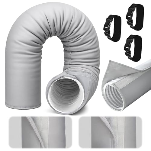 Tragbare AC-Schlauch-Isolierhülse, 150X50CM Isolierte Schlauchabdeckung, Isolierhülle Abluftschlauch Klimaanlage, AC Schutzhülle Isolierung Abdeckung, Tragbare AC-Schlauchisolierung von RURIZHONGTIAN