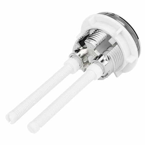 RURUR Doppelspülknopf for den Toilettenwassertank – 38 mm runder Ventildruckknopf for einfachen Spülwechsel im Badezimmer, 1 Stück von RURUR
