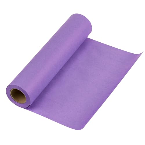 RUSPEPA dunkelviolette Kraftpapierrolle – 30,5 cm x 30 m – natürliches, recycelbares Papier, perfekt für Kunsthandwerk, Kunst, kleine Verpackungen, Verpackung, Post, Versand, Staugut und Pakete von RUSPEPA