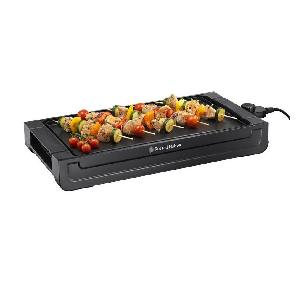 RUSSELL HOBBS Teppanyakigrill Fiesta Tischgrill 22550-56 Elektrogrill 45x25cm 2400W, 2400 W von RUSSELL HOBBS