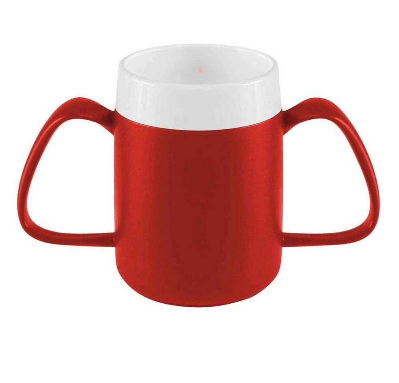RUSSKA Trinklernbecher ORNAMIN 2-Henkel-Becher mit Trink-Trick - Rot RUSSKA Trinklernbecher ORNAMIN 2-Henkel-Becher mit Trink-Trick - Rot von RUSSKA