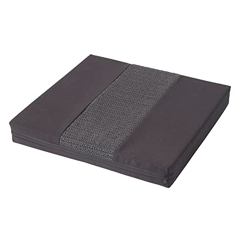 RUSSKA Standard Rollstuhl-Sitzkissen RG 35 mit Rutsch-Stopp 40 x 40 x 5 cm schwarz von RUSSKA