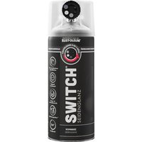 Rust-Oleum Sprühlack Switch 400 ml schwarz seidenglanz Rust-Oleum Sprühlack Switch 400 ml schwarz seidenglanz von RUST-OLEUM