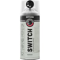 Rust-Oleum Sprühlack Switch 400 ml silbergrau seidenglanz von RUST-OLEUM