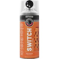Rust-Oleum Sprühlack Switch 400 ml zitrusorange hochglanz Rust-Oleum Sprühlack Switch 400 ml zitrusorange hochglanz von RUST-OLEUM