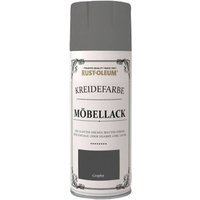 Kreidefarbe Möbellack Sprühlack 400ml graphit - Rust-oleum von RUST-OLEUM