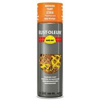 Rust-oleum - hard hat Markierungsfrabe - Floureszierend Rot-Orange 500ml, Industrie-Sprühlack für Punktmarkierungen - Rot-Orange Rust-oleum - hard hat Markierungsfrabe - Floureszierend Rot-Orange 500ml, Industrie-Sprühlack für Punktmarkierungen - Rot-Orange von RUST-OLEUM