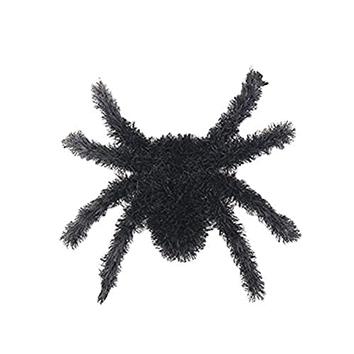 RUSTOO Realistische und erschreckende Spinne, künstliche haarige Spinnen-Requisiten, Simulationsspinnen, Halloween-Requisite, für den Innen- und Außenbereich von Mify