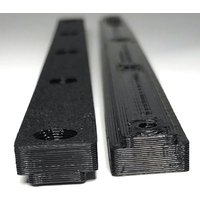 2x 440mm Gleitschiene T-Nut Schiene Für Scheppach Hs 100 + 112 Tischkreissäge, Schiebeschlitten von RUSoftware
