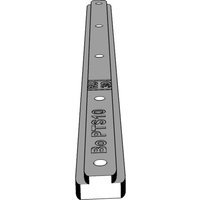 2x280mm T-Nut Schiene F. Bosch Pts 10 Tischkreissäge, Schiebeschlitten von RUSoftware