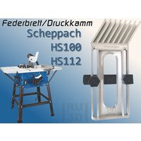 Federbrett Druckkamm Für Scheppach Hs 100 + 112 Tischkreissäge, Featherboard Federbrett Druckkamm Für Scheppach Hs 100 + 112 Tischkreissäge, Featherboard von RUSoftware