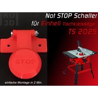 Not Stop Paddel Schalter Erweiterung Tischkreissäge Einhell 2025 von RUSoftware