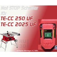 Not Stop Schalter, Paddel Erweiterung Tischkreissäge Einhell Te-Cc 250 Uf + 2025 Not Stop Schalter, Paddel Erweiterung Tischkreissäge Einhell Te-Cc 250 Uf + 2025 von RUSoftware