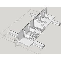 Schiebeschlitten F. Proxxon Fet 27070 Tischkreissäge von RUSoftware