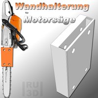 Wandhalterung Für Motorsäge Kettensäge, Motorsägenhalter, Motorsägenhalterung von RUSoftware