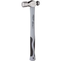 Schlosserhammer 560g Englische Form mit Fiberglasstiel - Ruthe von RUTHE