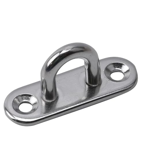 RUTHYEARS Pad-Augenplatte, 1/3/5 Stück, Wandmontage, U-Boot, Deckenaufhängerring, Garagen-Hängematten-Pad-Augenplatte(304 M6 6x2x2.5cm) von RUTHYEARS