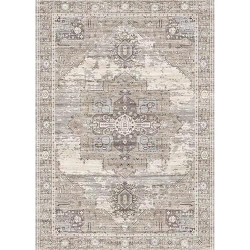 RUUGME Waschbarer 7 runder Teppich – große Teppiche für Wohnzimmer, Niederflorteppich, weiche Teppiche für verheiratete Frauen im mittleren Alter, Schlafzimmer, Küche, Esszimmer, mit rutschfester RUUGME Waschbarer 7 runder Teppich – große Teppiche für Wohnzimmer, Niederflorteppich, weiche Teppiche für verheiratete Frauen im mittleren Alter, Schlafzimmer, Küche, Esszimmer, mit rutschfester von RUUGME