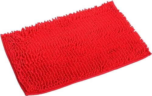 RUVOO Fußmatte Badezimmerteppiche Badvorleger Eingang Schlafzimmer Teppich Badezimmer saugfähige rutschfeste Matte Bodenmatte für Wohnkultur Eingangsbereich Teppiche Indoor Fußmatte (Farbe: B, Größe von RUVOO