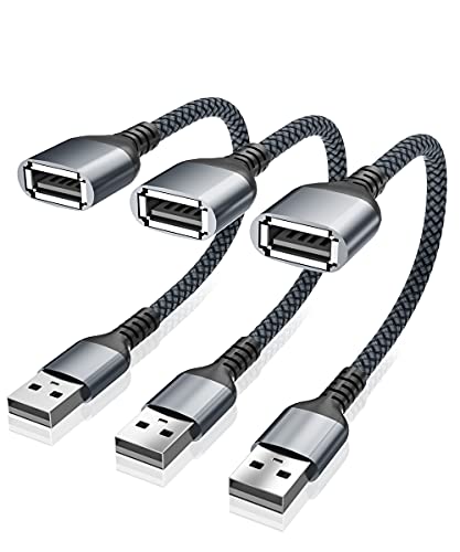 RUXELY USB Datenblocker Kabel 0.18m,3-Stück,USB A Data Defender,Schützt vor Hackern und Viren,die Privatsphäre und Datensicherheit,Nur Power-Ladegerät mit Datenblocker für iPad,Samsung Galaxy Handys RUXELY USB Datenblocker Kabel 0.18m,3-Stück,USB A Data Defender,Schützt vor Hackern und Viren,die Privatsphäre und Datensicherheit,Nur Power-Ladegerät mit Datenblocker für iPad,Samsung Galaxy Handys von RUXELY