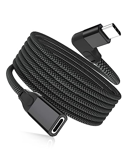 RUXELY USB C Verlängerungskabel 2M,90 Grad Typ C 3.1 3.2 Gen2 10Gbps Buchse auf Stecker Adapter,Thunderbolt 3 Extension Cable für MacBook Mac,iPad Mini 6 7 Air,Samsung A90,S22,A60,A13 A14 A21 A40 A53 RUXELY USB C Verlängerungskabel 2M,90 Grad Typ C 3.1 3.2 Gen2 10Gbps Buchse auf Stecker Adapter,Thunderbolt 3 Extension Cable für MacBook Mac,iPad Mini 6 7 Air,Samsung A90,S22,A60,A13 A14 A21 A40 A53 von RUXELY