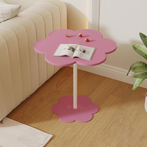 RUYICZB Beistelltisch in Blumenform, Couchtische Zum Unterschieben, Kleiner Beistelltisch Für Schlafzimmer, Wohnzimmer, Arbeitszimmer, Bar, Hotel, Außenbereich, Restaurant,Rosa RUYICZB Beistelltisch in Blumenform, Couchtische Zum Unterschieben, Kleiner Beistelltisch Für Schlafzimmer, Wohnzimmer, Arbeitszimmer, Bar, Hotel, Außenbereich, Restaurant,Rosa von RUYICZB