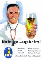 Bier ist gut ... sagt der Arzt Blechschild 20x30 cm RV Sign Blechschilder Schild Schilder von RV