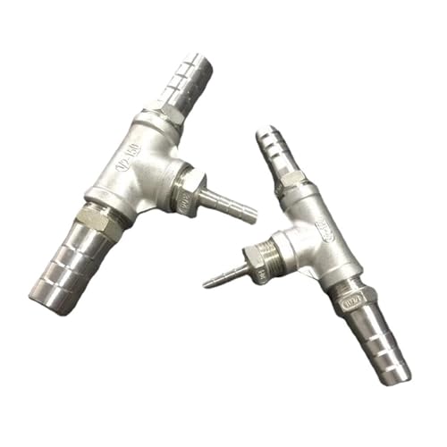 1 x 12-12-6 mm Schlauchstutzen-Reduzierstück, 3-Wege-Montage-Splitter, Schlauchstutzen-Verbindungsstück-Kupplung 1 x 12-12-6 mm Schlauchstutzen-Reduzierstück, 3-Wege-Montage-Splitter, Schlauchstutzen-Verbindungsstück-Kupplung von RVBLRDSE