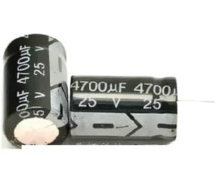 100 pcs 4700UF 25V Electrolytic Capacitors 25V4700UF 16X25mm Capacitance von RVBLRDSE