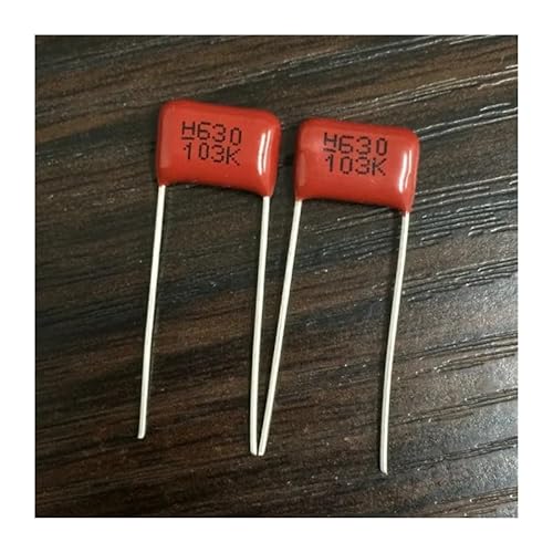 10Pcs CBB 103 630V 103K CBB21 0.01uF 10nF P10 Metallized Polypropylene Film Capacitor Capacitance von RVBLRDSE