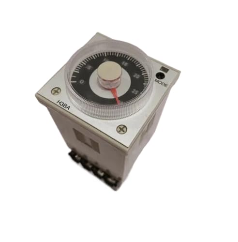 1PC H3BA-N8H AC220V time relay 1.2s to 300h 50/60Hz 8PIN 2NO 2NC with base Control Relays von RVBLRDSE