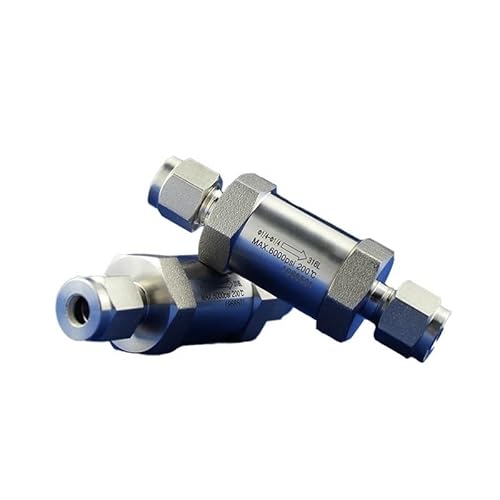 1PC High Pressure Stainless Steel Double Ferrule Check Valve 6MM Pipeline Instrument One-way valve 6000PSI von RVBLRDSE