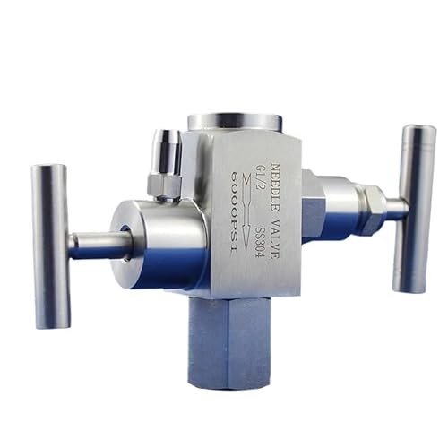 1PC Stainless steel High Pressure Multi-Function Needle Valve M20*1.5 - M20*1.5 Pressure Gauge Needle Globe Valve von RVBLRDSE