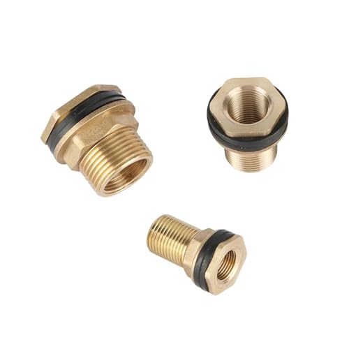 1pc 1" Male Thread to 3/4" Female Thread Brass Water tank connector Water Tower Pipe Drain Adapters von RVBLRDSE