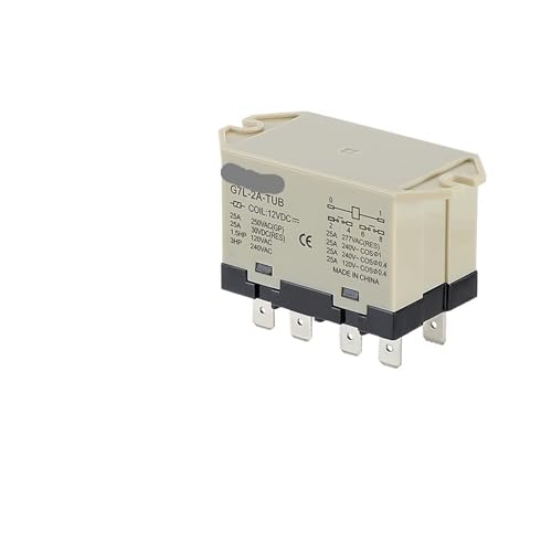 1pc G7L-2A-TUB 12VDC 25ADIN35 high power relay G7L-2A two normally open 24V 220V Control Relays von RVBLRDSE