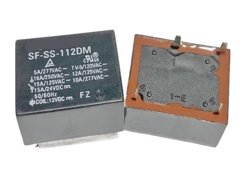 1pc SF-SS-112DM 12V (7520-1A-12V/24V/110VDC-16A) Relay 4 pins Control Relays von RVBLRDSE