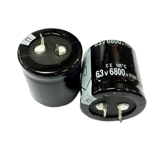 2PCS 6800UF 63V Aluminum electrolytic capacitor 63V6800UF 30 * 30MM Capacitance von RVBLRDSE