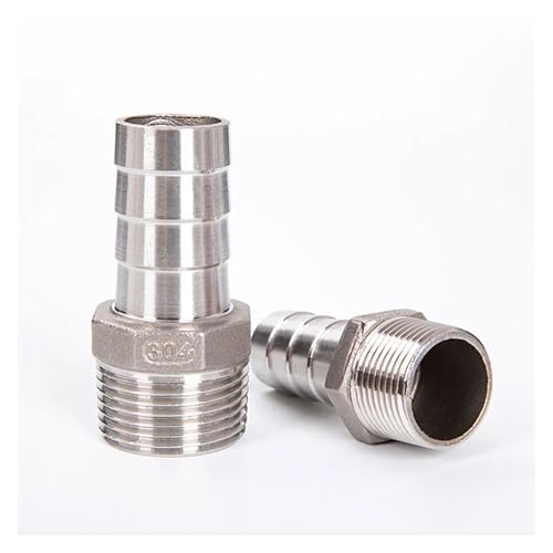 50 mm Schlauchstutzen x 3,8 cm BSP-Außengewinde 304 Edelstahl-Rohrverschraubung 50 mm Schlauchstutzen x 3,8 cm BSP-Außengewinde 304 Edelstahl-Rohrverschraubung von RVBLRDSE