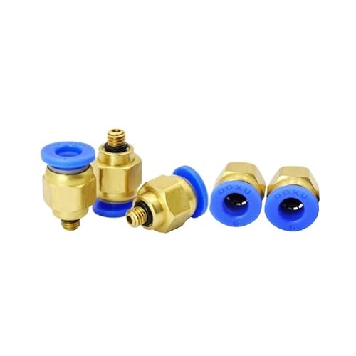500PCS BSPT PC6-M5, 6mm To M5 Pneumatic Connectors Male Straight One-Touch Fittings 500PCS BSPT PC6-M5, 6mm To M5 Pneumatic Connectors Male Straight One-Touch Fittings von RVBLRDSE