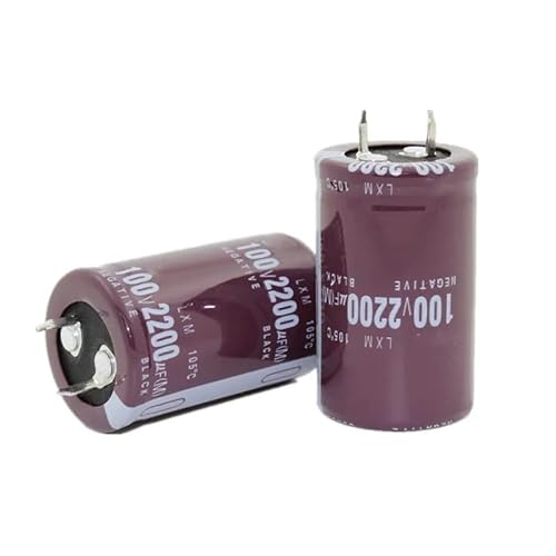 5pc 100V2200uf Electrolytic Capacitor Radial 2200UF 100V 25x40mm 22x35MM Capacitance von RVBLRDSE