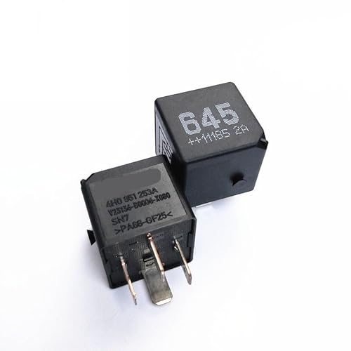 645 CAR 12V relay headlight air conditioning fan Fuel pump Following relay 645 4H0 951 253A V23136-B0006-X080 4H0951253A 4PIN Control Relays(One Size) von RVBLRDSE