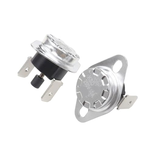 ElectronicSwitch 10PCS KSD303 10A 110C Degrees Celsius Manual Reset Thermostat Normally Closed Temperature Switch ElectronicSwitch 10PCS KSD303 10A 110C Degrees Celsius Manual Reset Thermostat Normally Closed Temperature Switch von RVBLRDSE